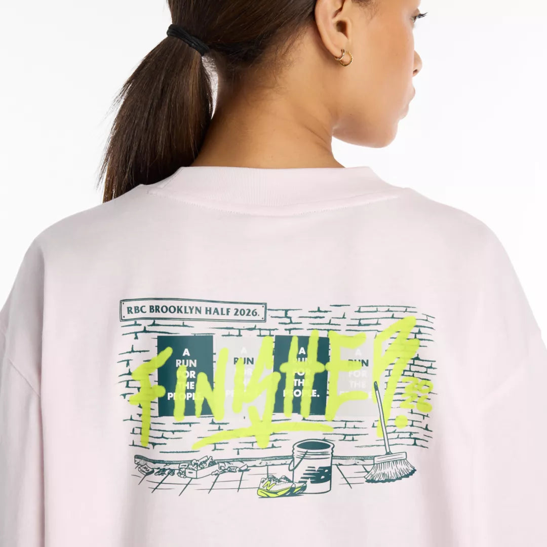 New Balance RBC Brooklyn Half Oversized Finisher T-Shirt For Men