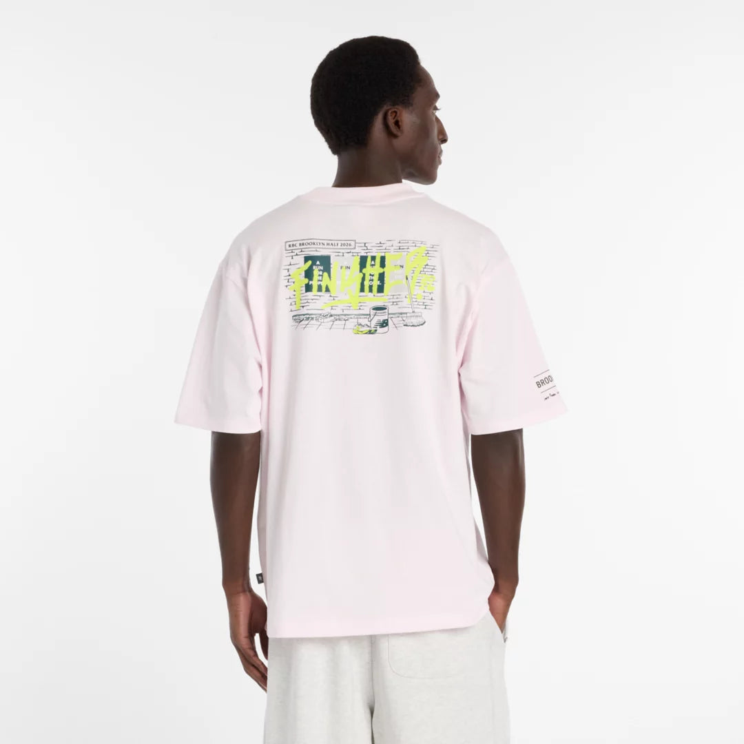 New Balance RBC Brooklyn Half Oversized Finisher T-Shirt For Men