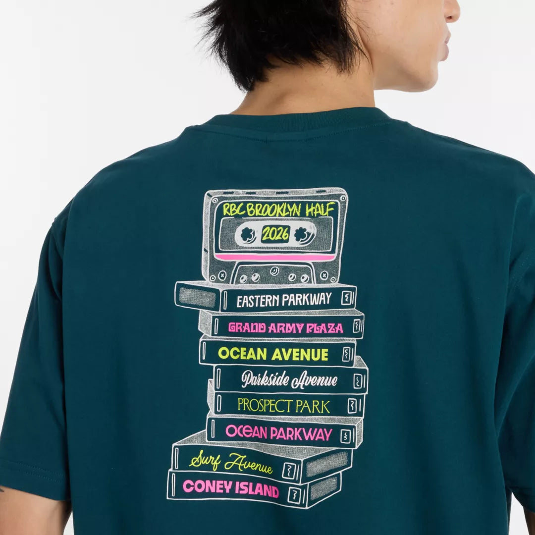 New Balance RBC Brooklyn Half Men's Graphic T-Shirt - Cassette For Men