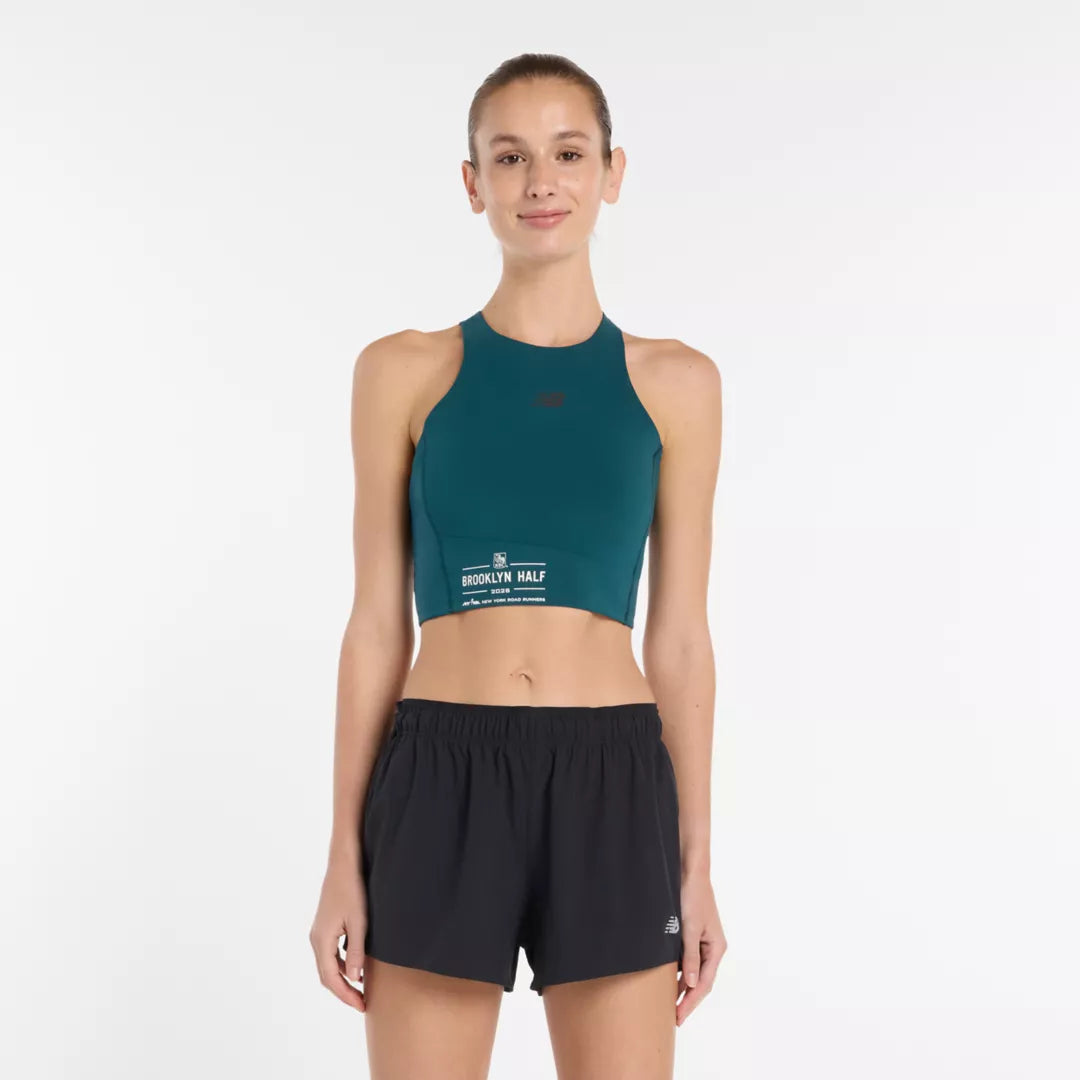 New Balance RBC Brooklyn Half RC Elite Storage Crop Tank For Women