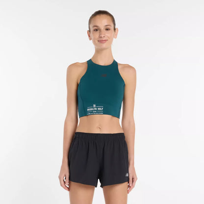 New Balance RBC Brooklyn Half RC Elite Storage Crop Tank For Women