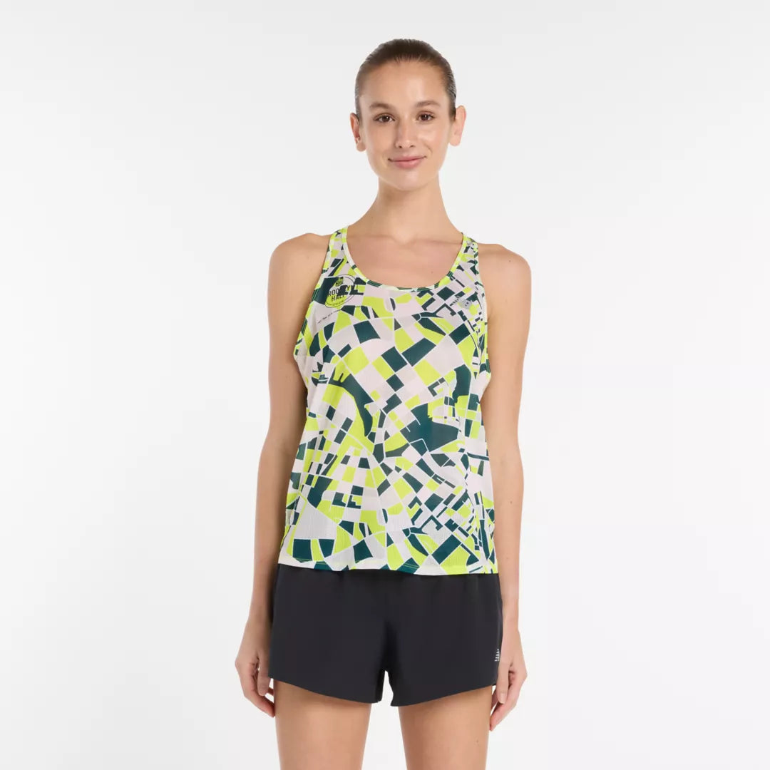 New Balance RBC Brooklyn Half RC Essential Printed Tank For Women