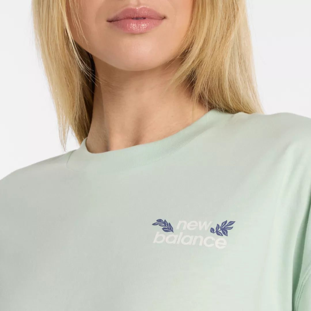 New Balance Flower Oversize T-Shirt For Women