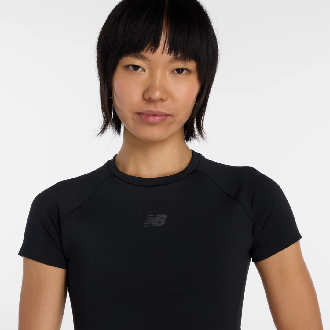 New Balance RBC Brooklyn Half Fast Days Fitted Crop T-Shirt For Women
