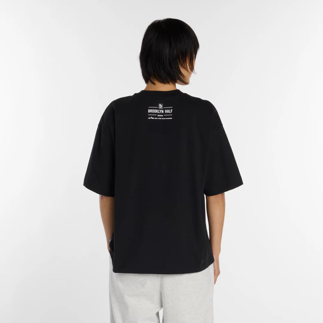 New Balance RBC Brooklyn Half Graphic Oversized T-Shirt For Women