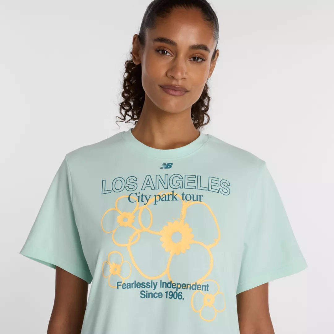 New Balance LA City Run Relaxed T-Shirt For Women