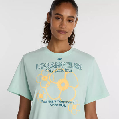 New Balance LA City Run Relaxed T-Shirt For Women
