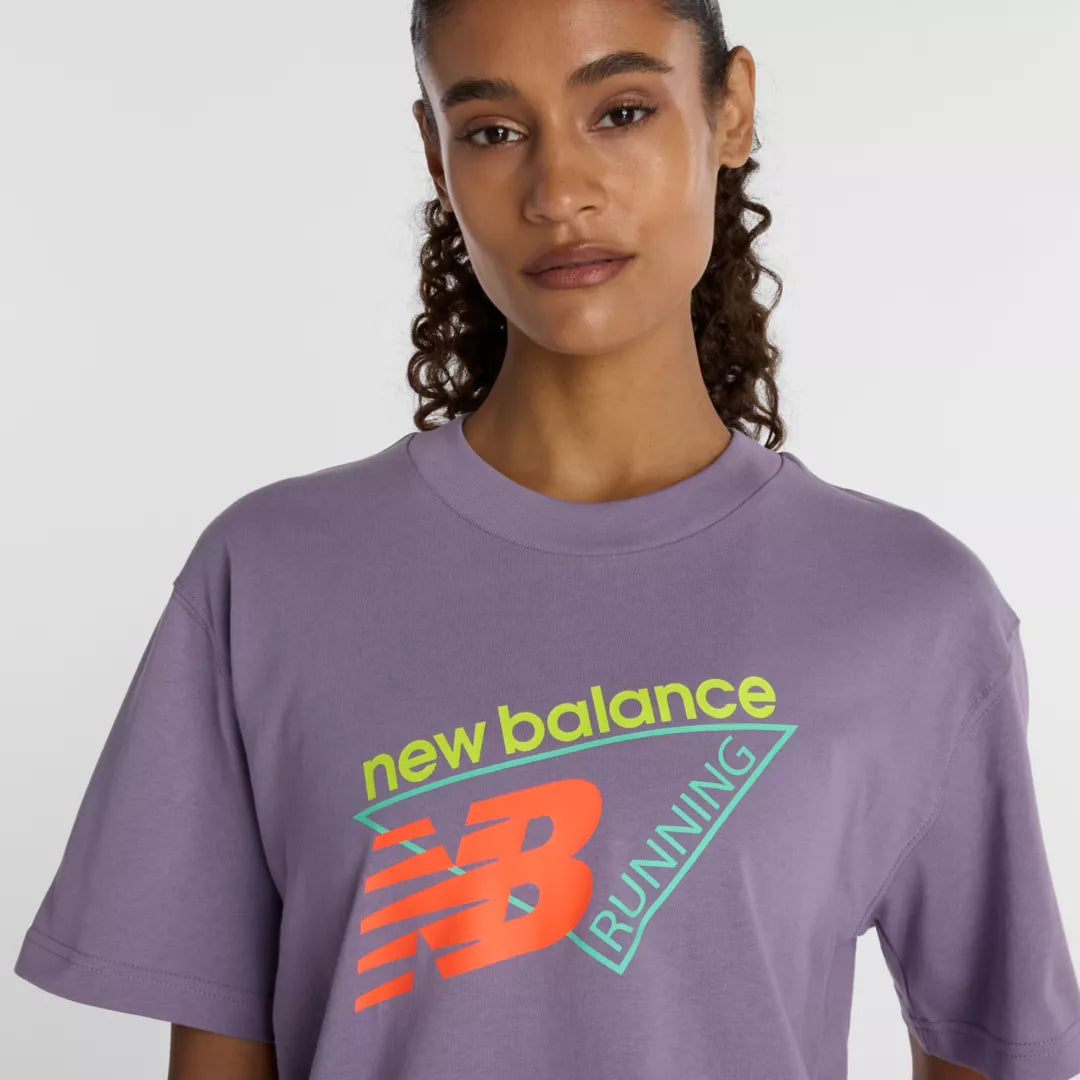 New Balance Classic Tri-Logo T-Shirt For Women