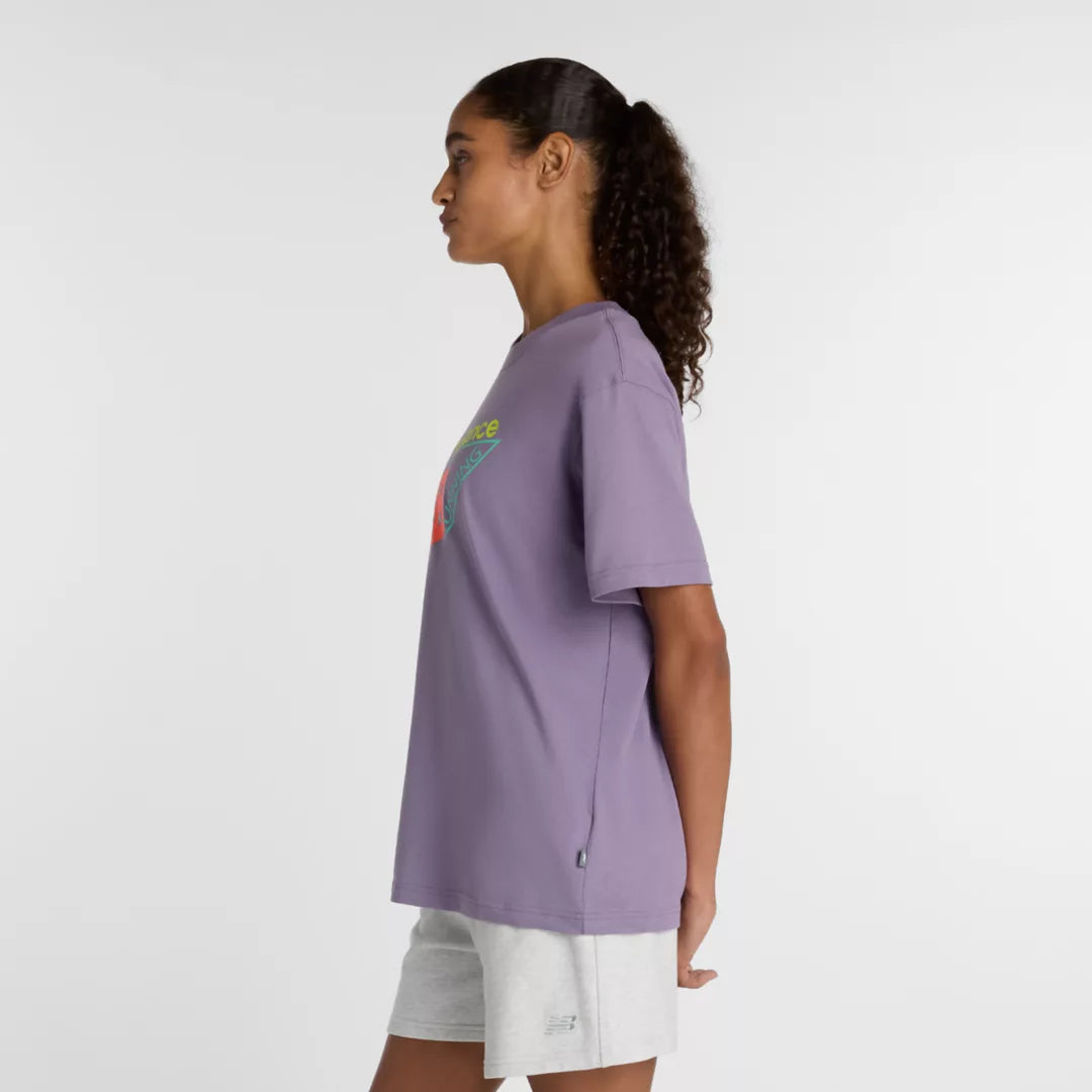 New Balance Classic Tri-Logo T-Shirt For Women