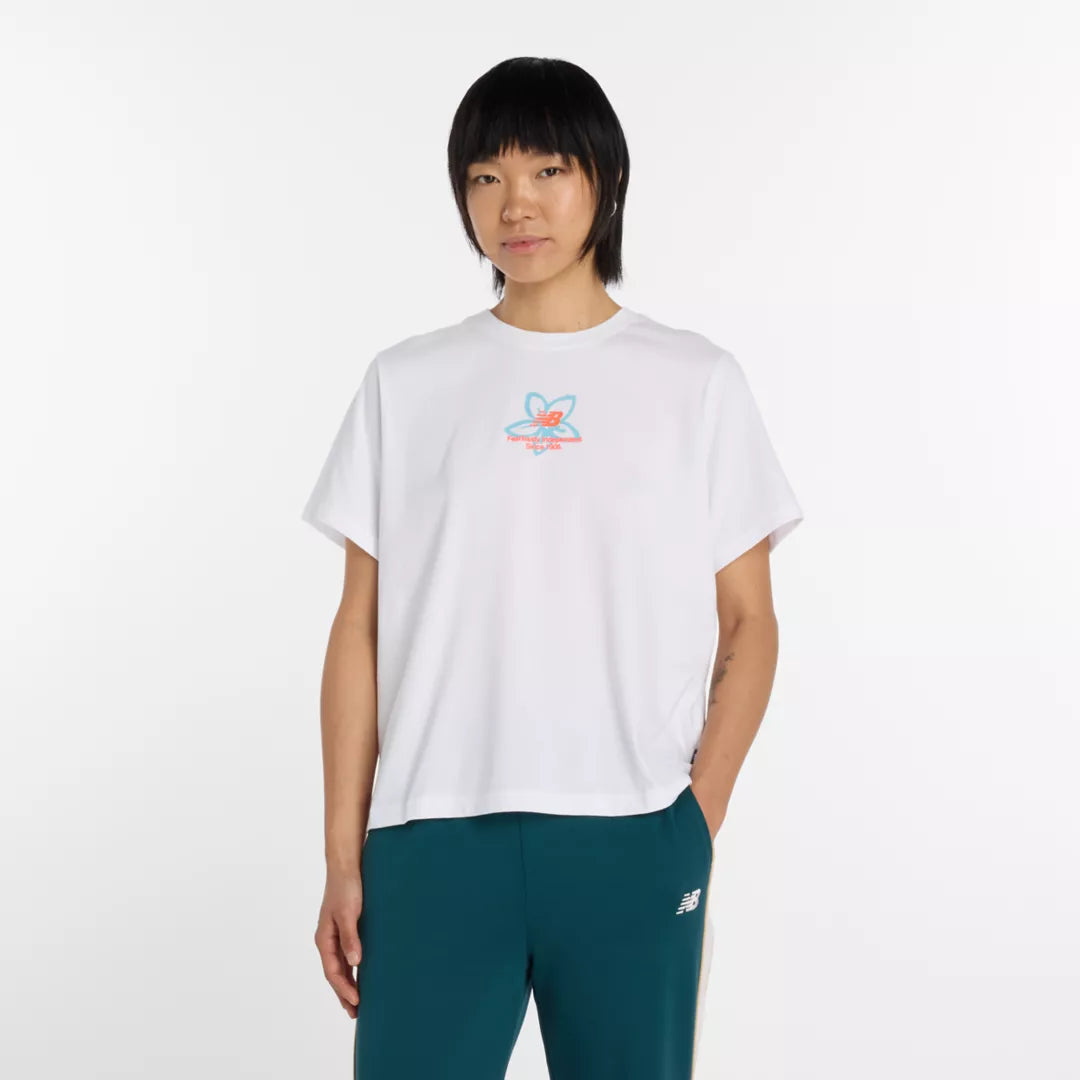 New Balance Boston City Run Relaxed T-Shirt For Women