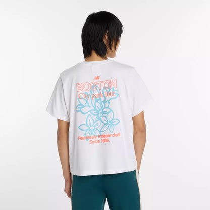 New Balance Boston City Run Relaxed T-Shirt For Women