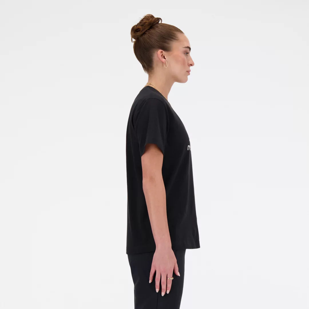 New Balance Sport Essentials Jersey Logo T-Shirt For Women