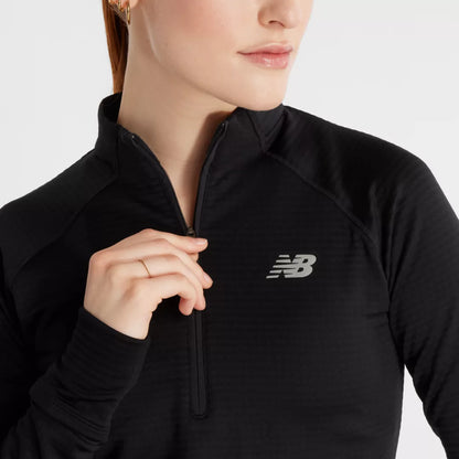 New Balance RC Essential Heat Grid 1/2 Zip For Women