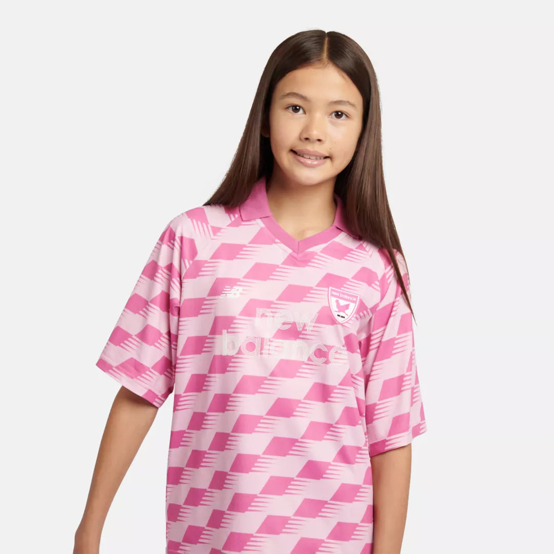 New Balance Megaspeed Printed Football T-Shirt For Kids