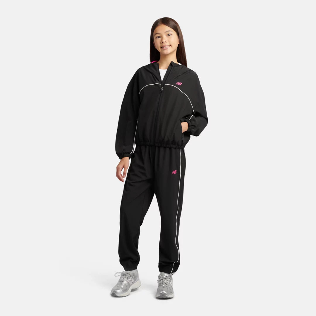 New Balance Contrast Piping Track Jacket For Kids