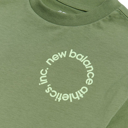 New Balance Circular Logo Graphic T-Shirt For Kids