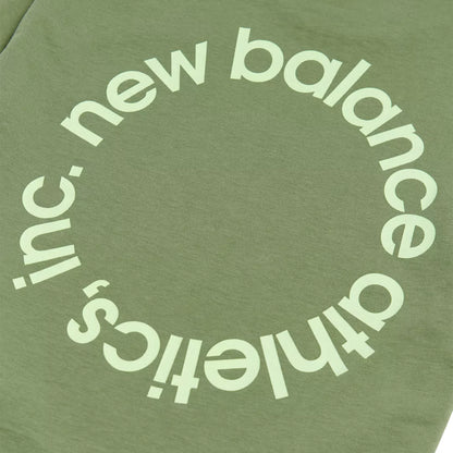 New Balance Circular Logo Graphic T-Shirt For Kids