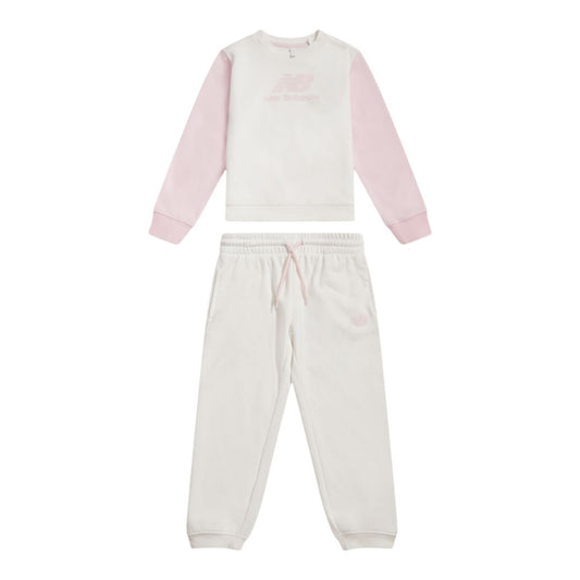 New Balance Colorblock Crew & Jog Set For Kids