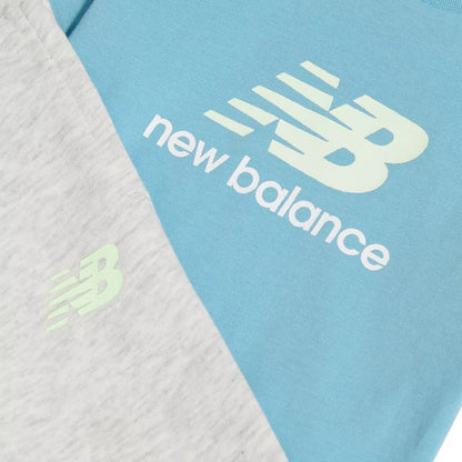 New Balance Colourblock T-Shirt & Jog Set For Kids