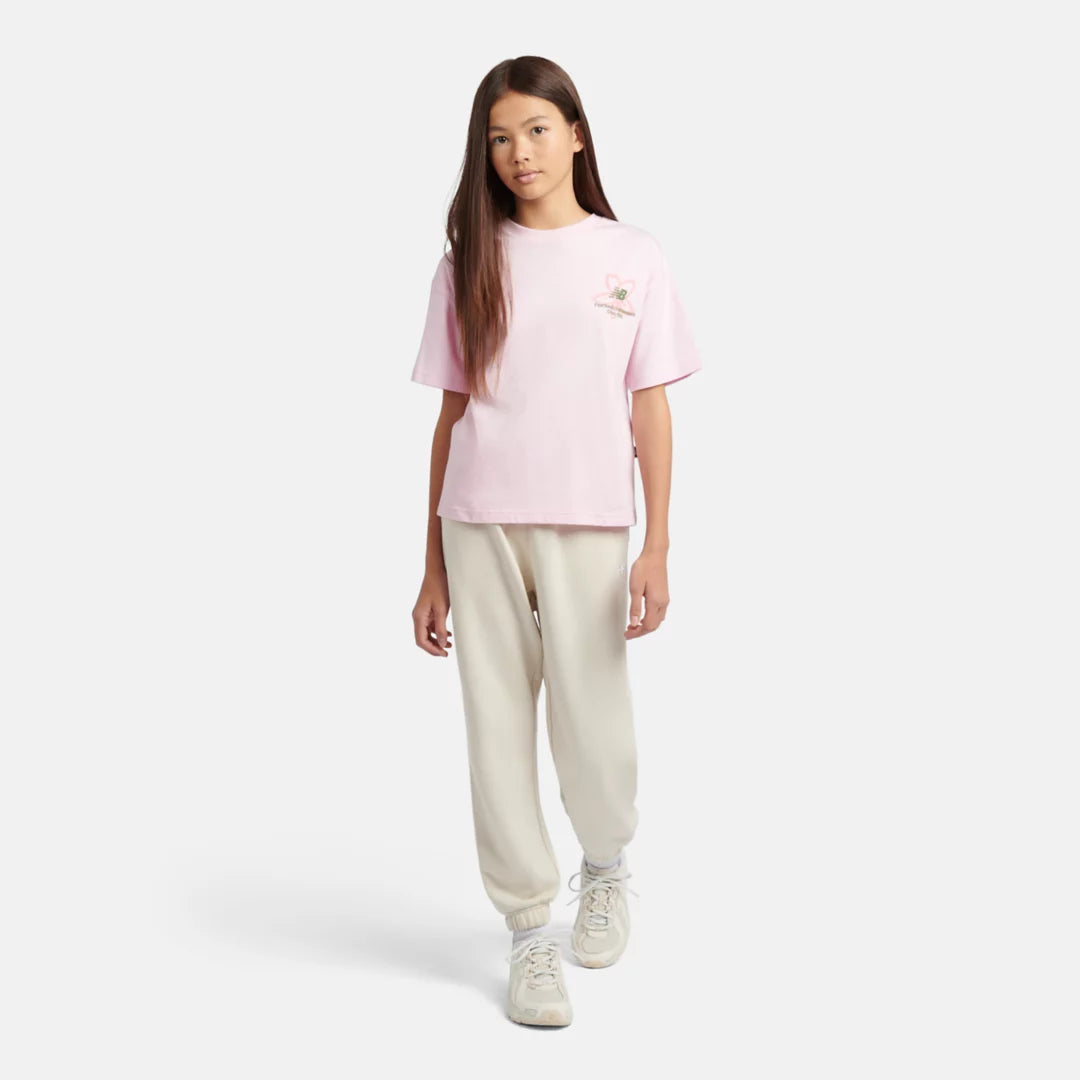 New Balance Boston Floral Graphic T-Shirt For Kids
