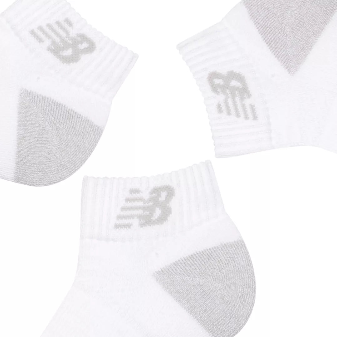 New Balance Youth Active Low Cut Socks 3 Pack For Kids