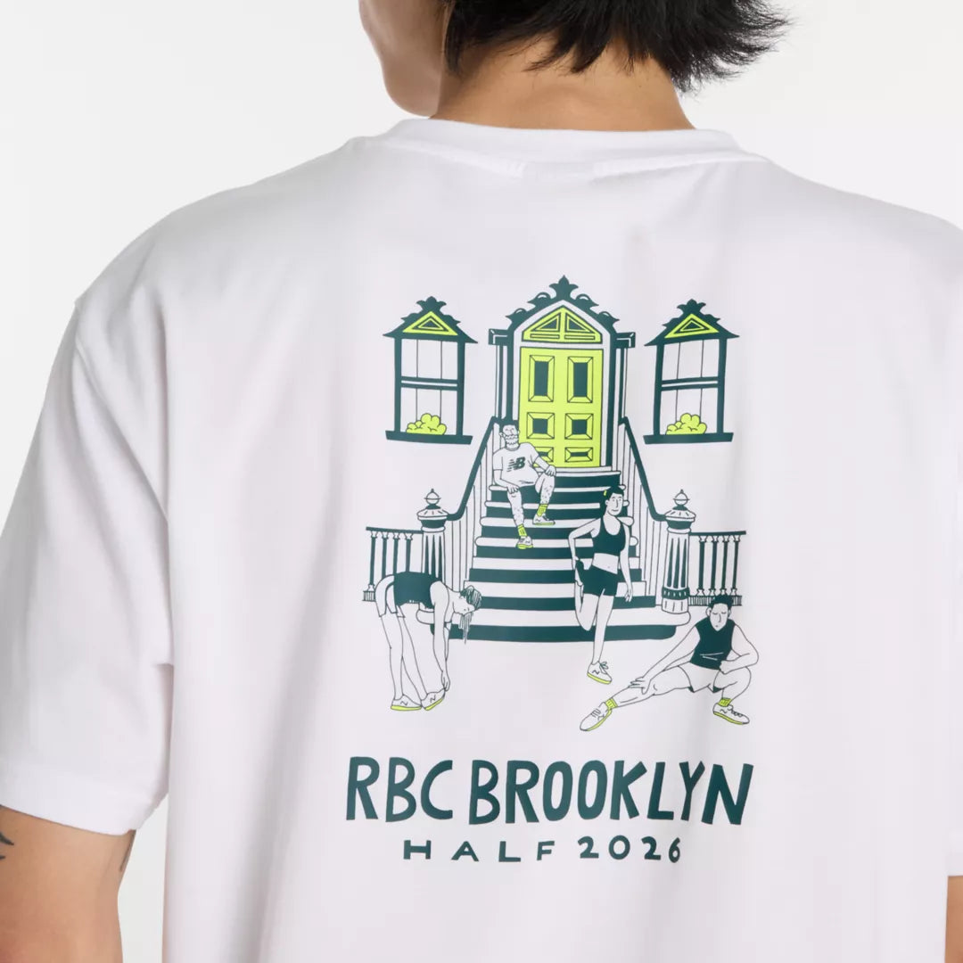 New Balance RBC Brooklyn Half Men's Graphic T-Shirt - Stoop For Men