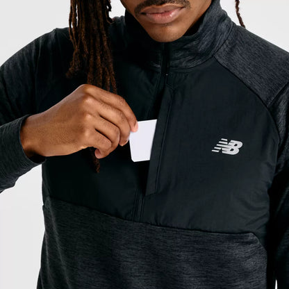 New Balance RC Essential Heat Grid 1/2 Zip For Men