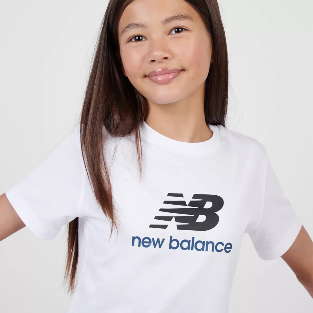 New Balance Stacked Logo T-Shirt For Kids