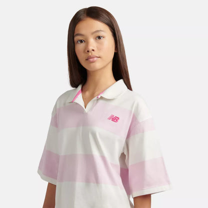 New Balance Striped Rugby Polo For Kids