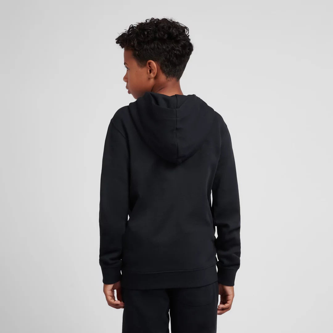 New Balance Brush Back Stacked Logo Hoodie For Kids