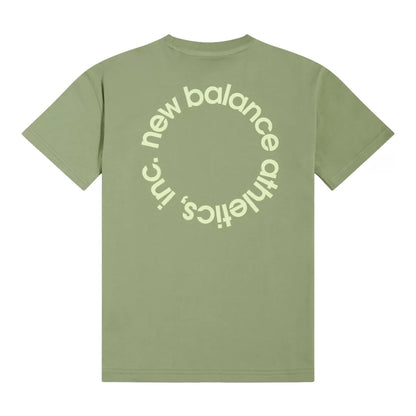 New Balance Circular Logo Graphic T-Shirt For Kids