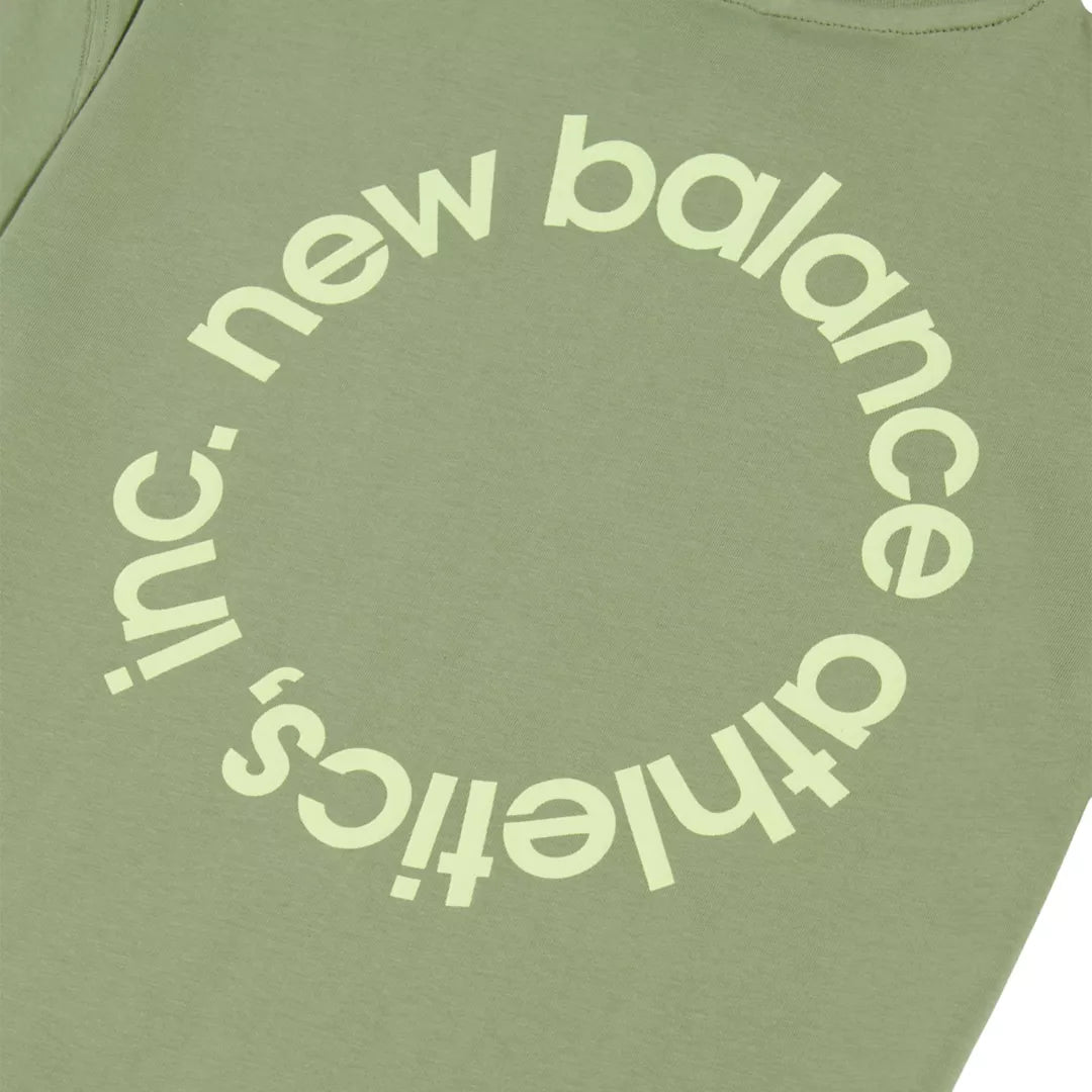 New Balance Circular Logo Graphic T-Shirt For Kids